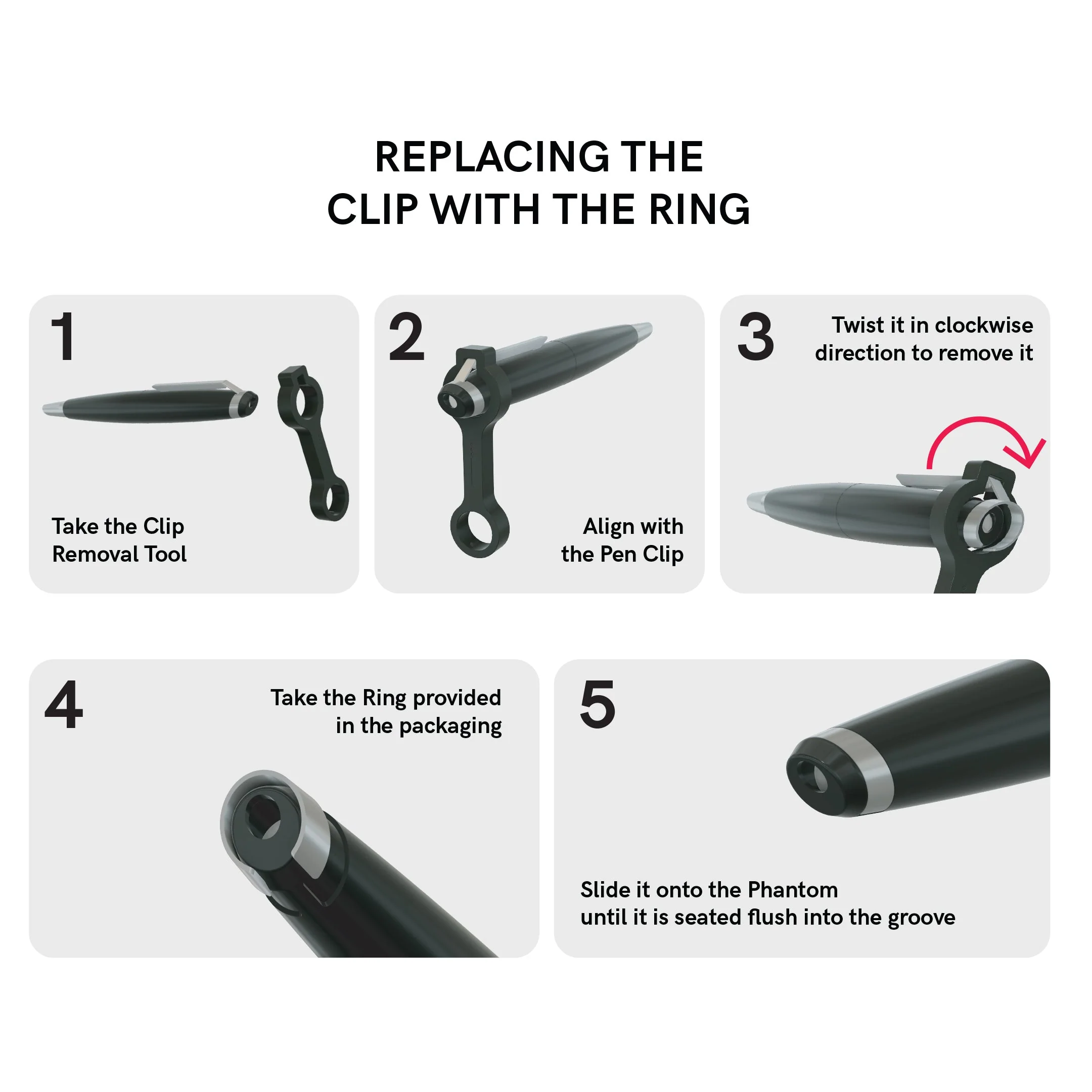 Clip Replacement Kit for Phantom - Image 2