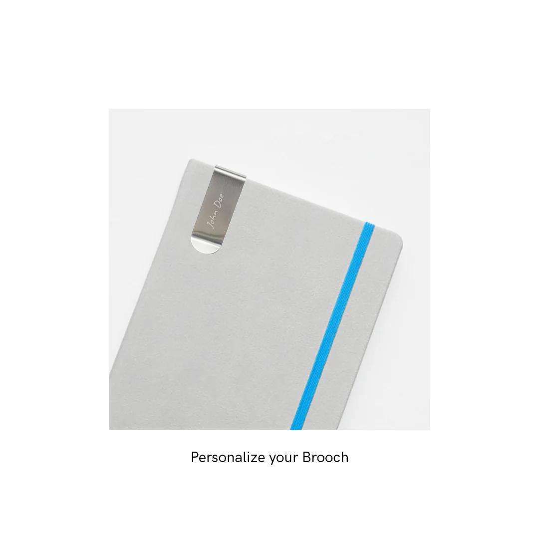 Recorder Notebook - Mountain Snow - Regalia Paper - A5 - Image 6