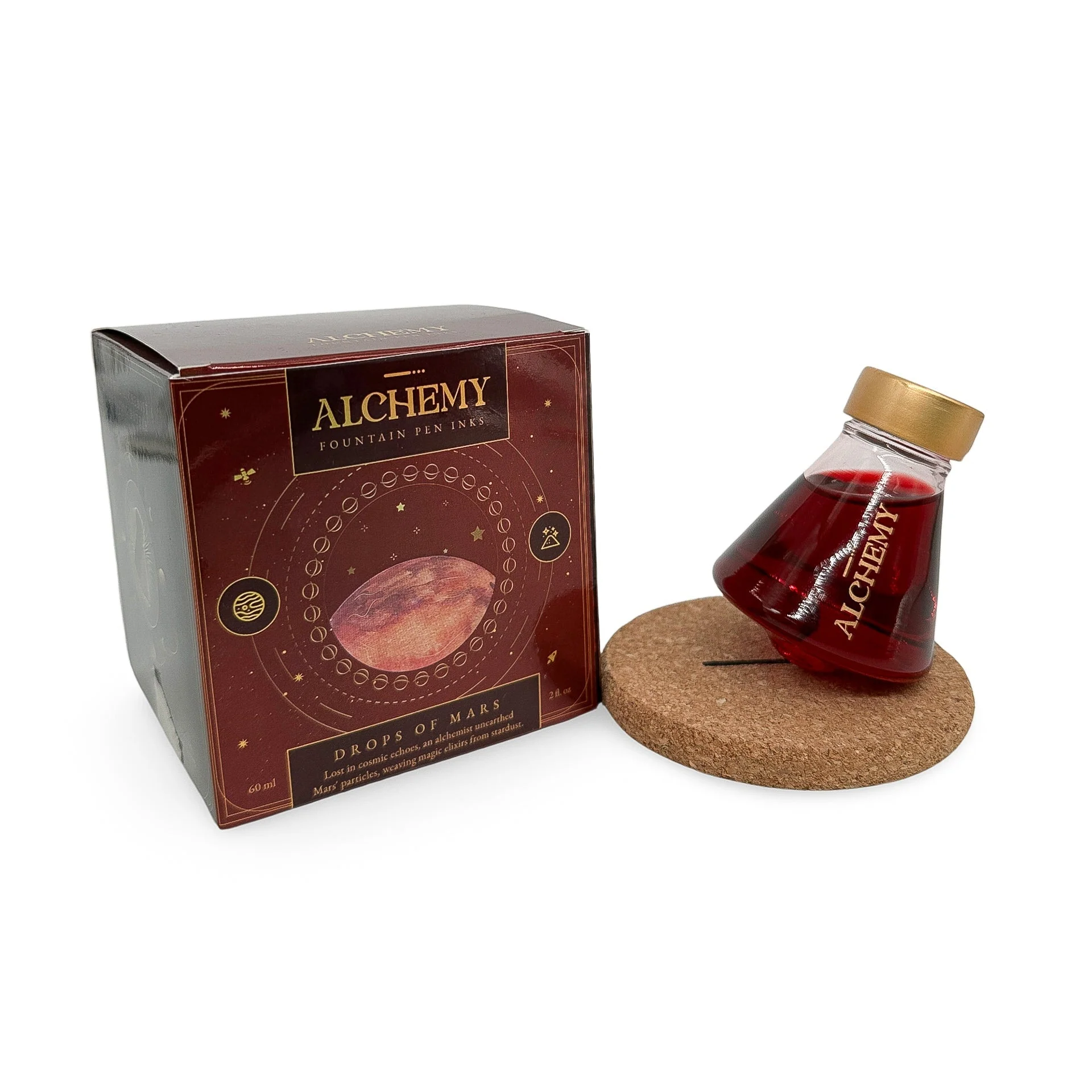 Endless Alchemy Fountain Pen Inks - Drops of Mars 45 ml - Image 6