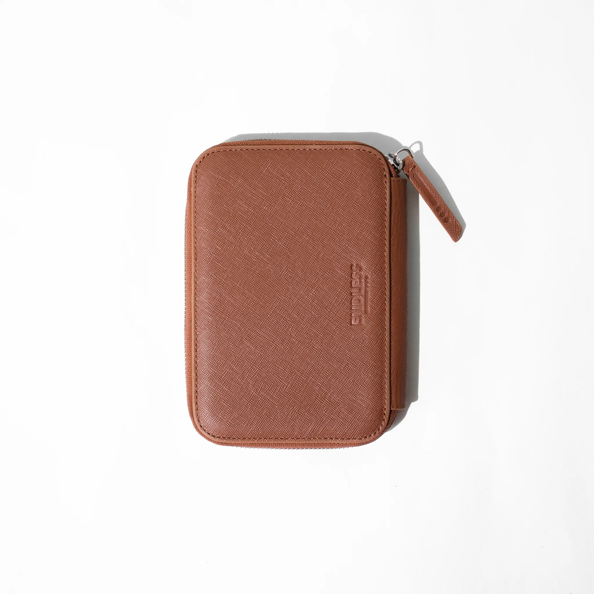 Endless Companion Leather Adjustable Pen Pouch - 5 Pens - Brown - Image 4