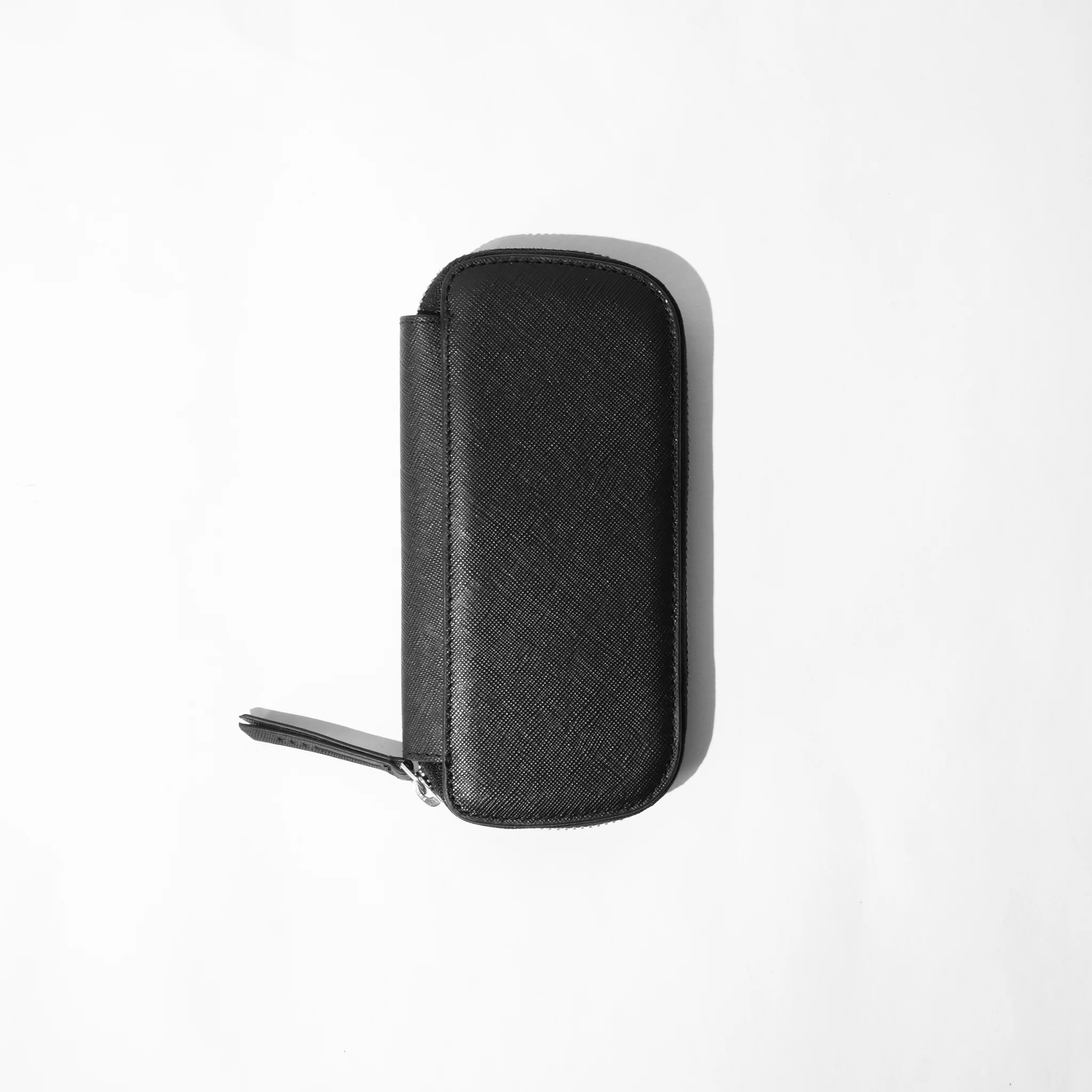 Endless Companion Leather Adjustable Pen Pouch - 3 Pens - Black - Image 3