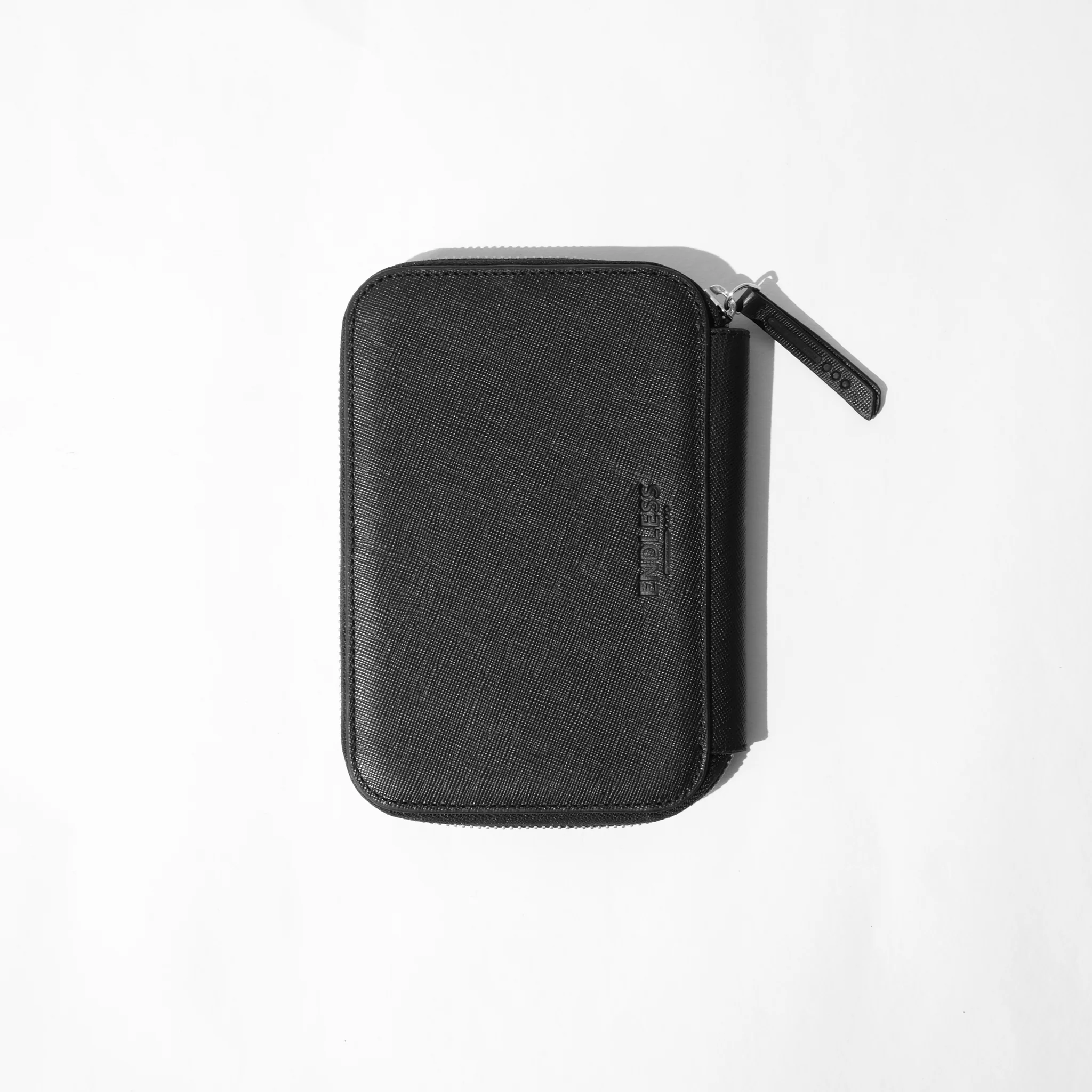 Endless Companion Leather Adjustable Pen Pouch - 5 Pens - Black - Image 3