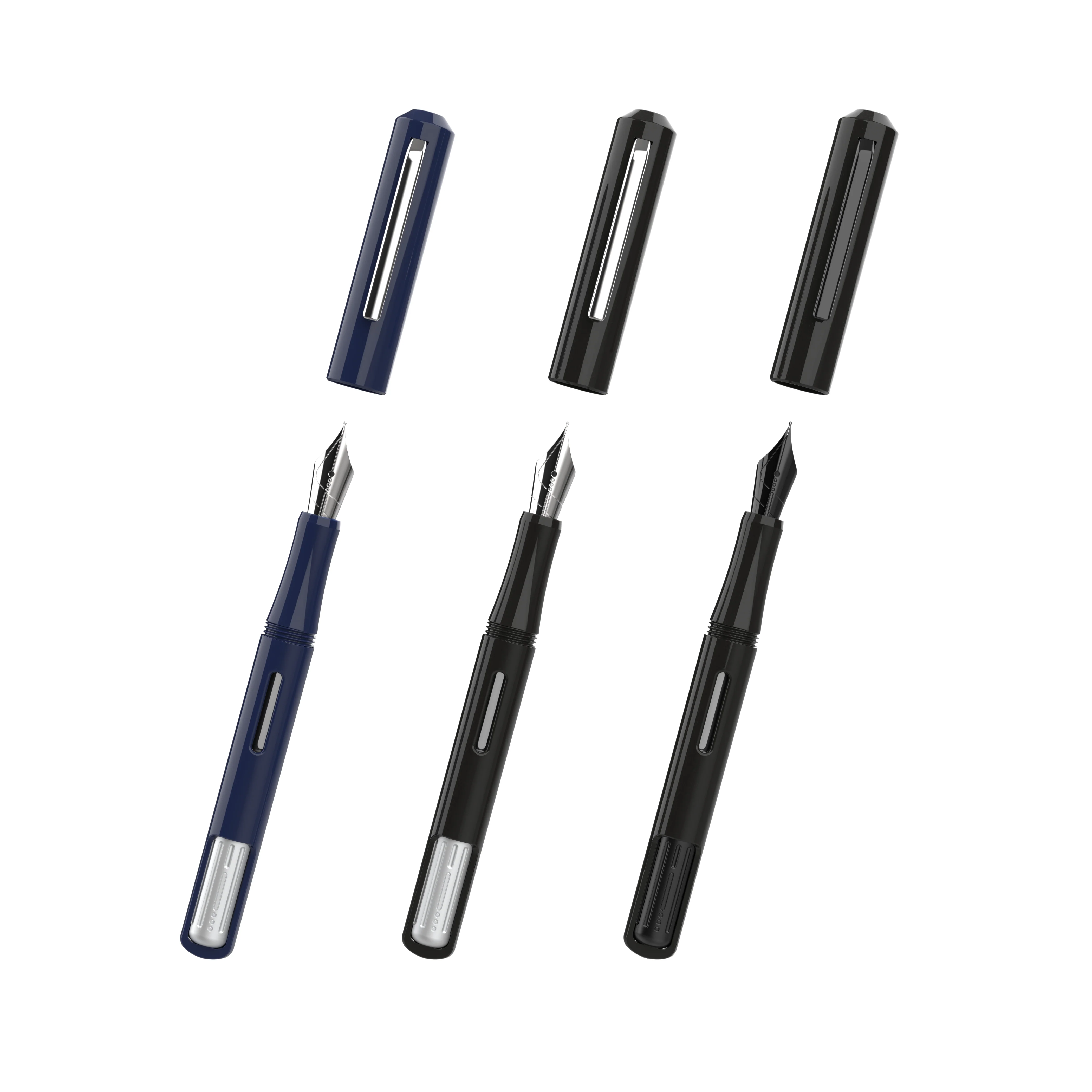 Endless Captiva Torque-Filler Fountain Pen - Deep Ocean Chrome - Image 7